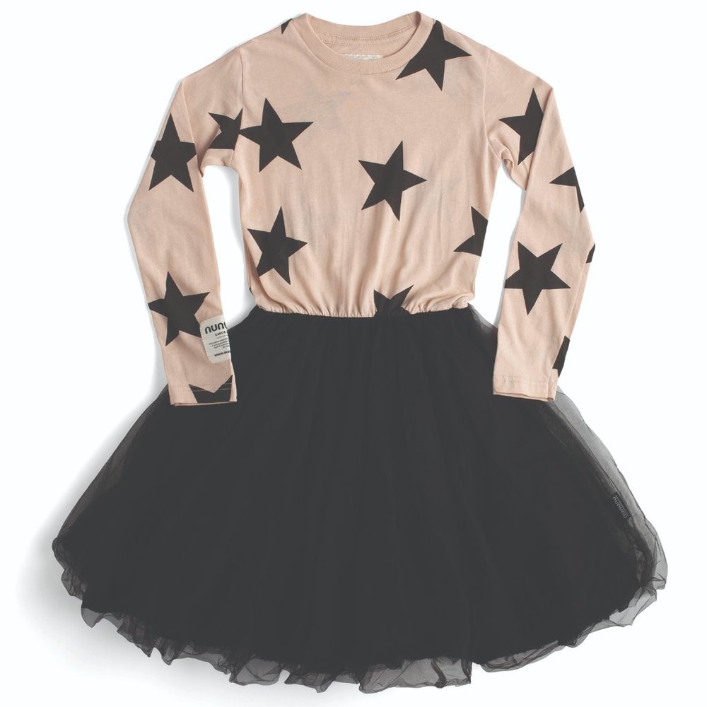 NUNUNU Star Tulle Dress